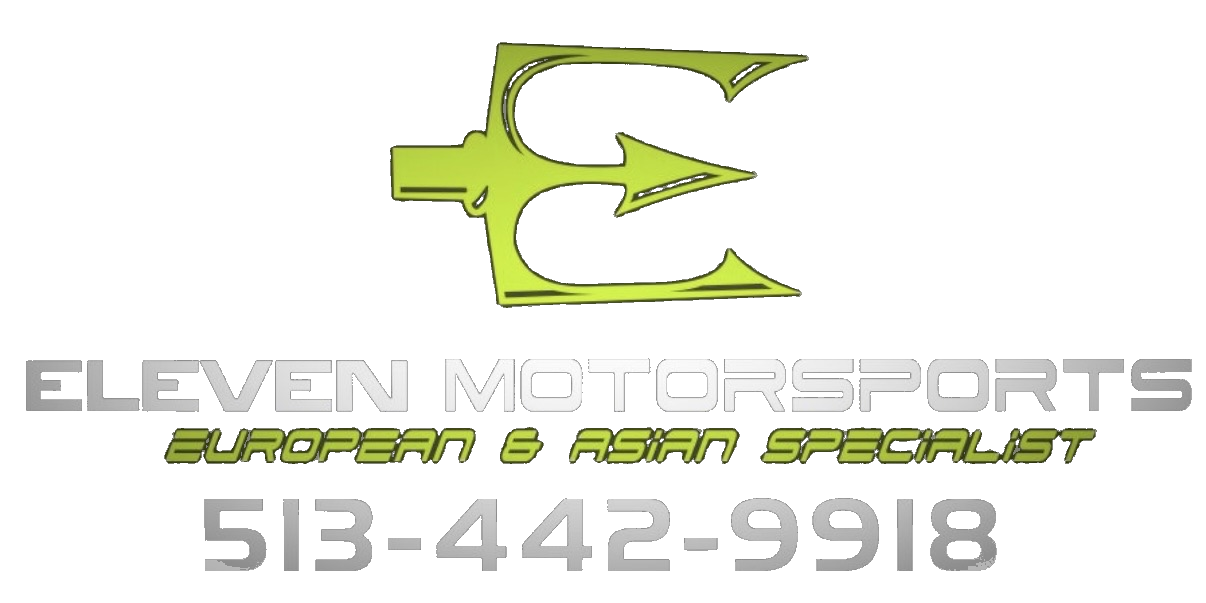 Eleven Motorsports trident logo